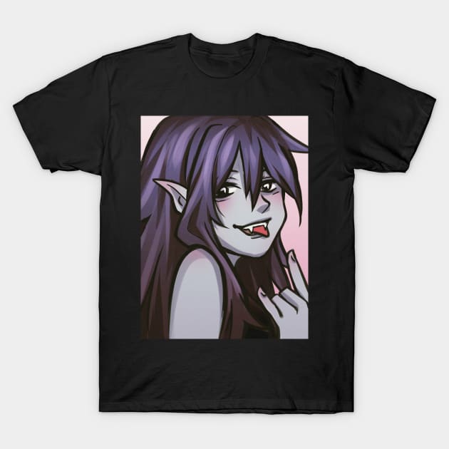 Marceline The Vampire Queen T-Shirt by Narurein